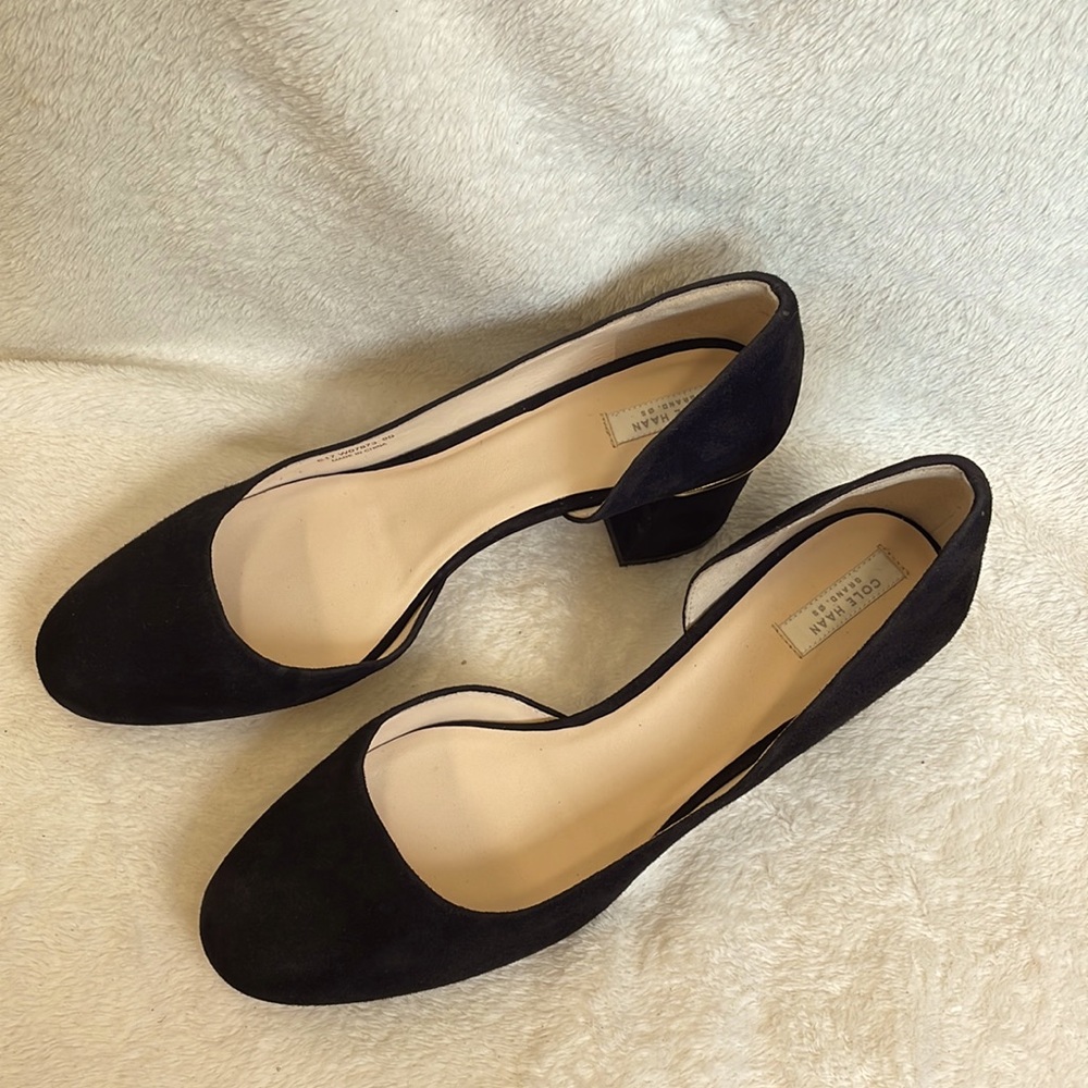 Cole Haan suede pumps